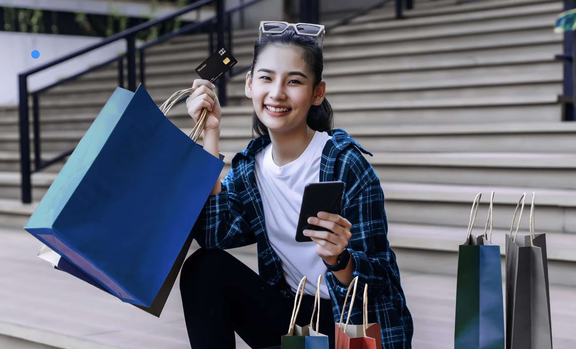Adjust spending limits anytime, anywhere.