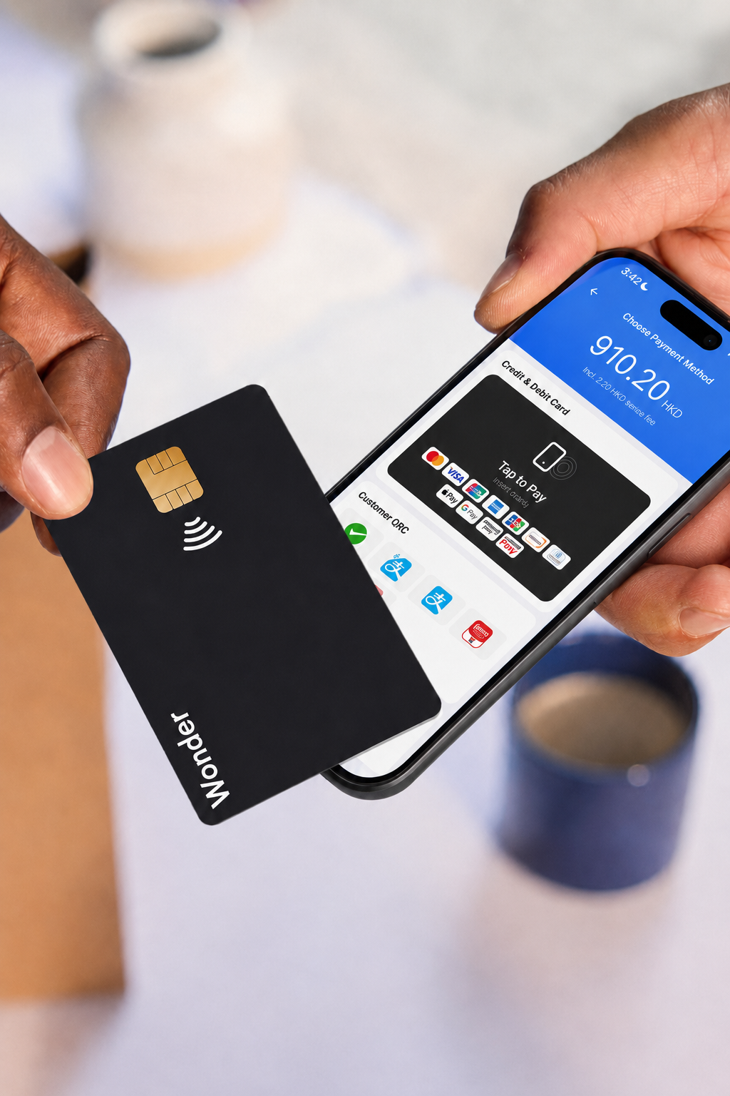 Start without buying another payment device.