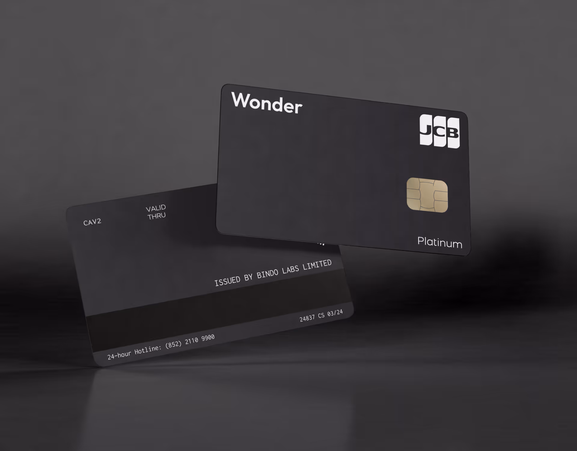 Wonder JCB Metal Card
